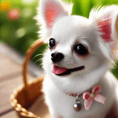 Adorably Cute White Chihuahuas!