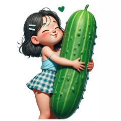 I Love Big and Thick Cucumbers