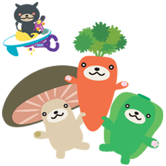 The Three Villains of Vegetables 2