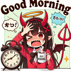 Clumsy Demon Stickers@SFW