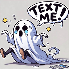 Clumsy Ghost Stickers@SFW