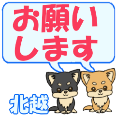 Hokuetsu's letters Chihuahua2