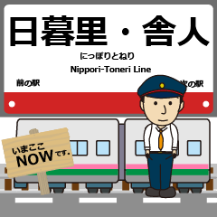 Nippori-Toneri Line Tokyo Japan Train