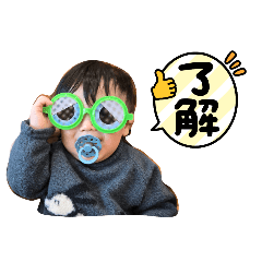 mi-chan's family stickers