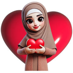 Muslim woman 3D