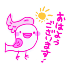 Syamoji Bird Sticker (Toririn)