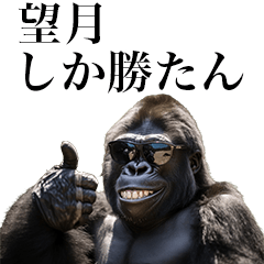 [Mochizuki] Funny Gorilla stamp to send