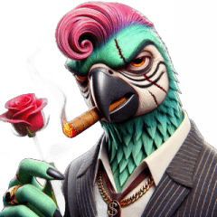 Gangster Parrot, Passionate Love,