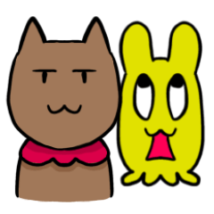 cute dog and octopus