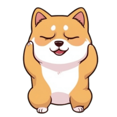 Cute Shiba Inu QDog