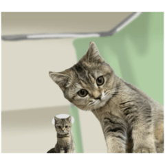 もなねこスタンプ1