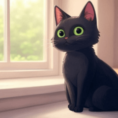 Comic Bombay Cat 3