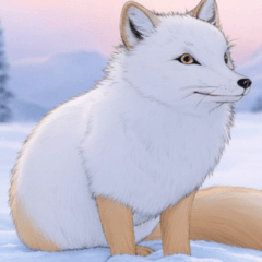 Comic arctic fox 5