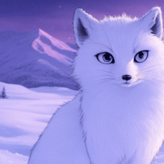 Comic arctic fox 8