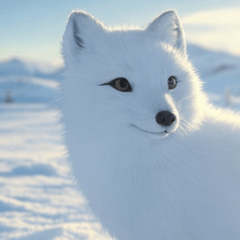 Comic arctic fox 9