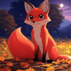 Comic Red Fox 1