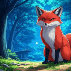 Comic Red Fox 7