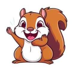 QQ Cute Squirrel