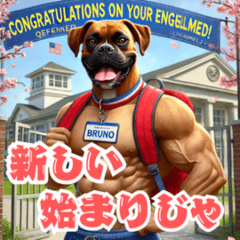 Bruno the Boxer: Everyday Stickers