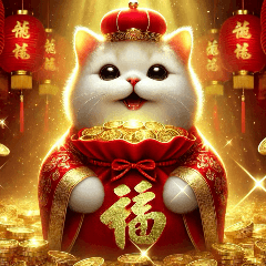 Meow Mi God of Wealth Fortune Map