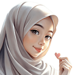 pretty hijab girl eng