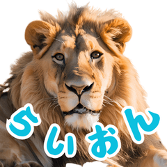 Lion Lion Lion sticker