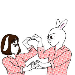 Rabbit Family:Love Life of Couples