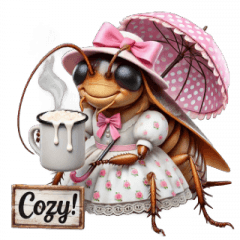 Cockroach Girl, Comfortable,