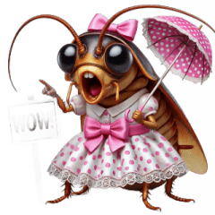 Cockroach Girl, Surprised