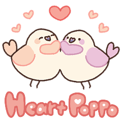 Heart poppo.