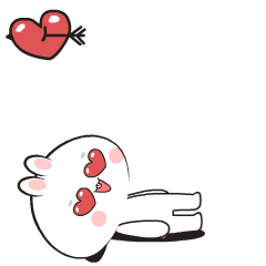 Adorable Rabbit 2 : Animated Stickers