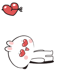 Adorable Rabbit 2 : Animated Stickers