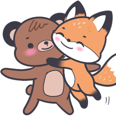 Bear Fox in Love