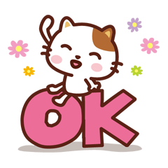 Cat Nyantan_ Heartwarming Stickers