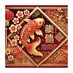 Taiwanese New Year Greetings - Physical