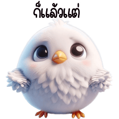 White Bird Cute