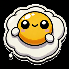 Fried egg Sticker Tamazo