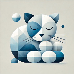 Safe Cubist Cat