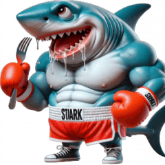 Shark Iron Fist Time to eat,