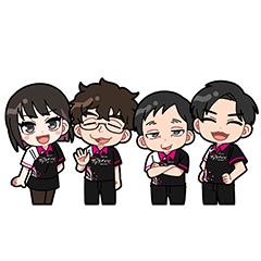 KADOKAWA Sakura Knights sticker vol.1