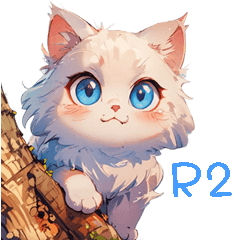 Ragdoll cat 2 mini