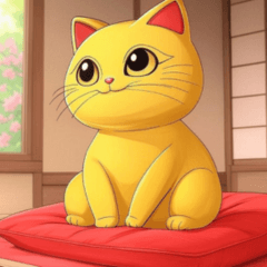 Comic Golden Lucky Cat 2