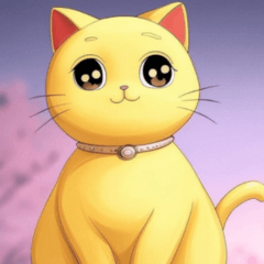 Comic Golden Lucky Cat 5