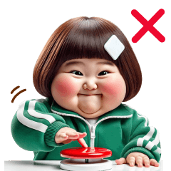 Chubby Funny face girl66 MINI(EN)