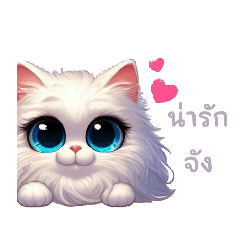 แมวขาวขี้อ้อน