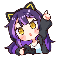 Cat Ears Gamer Girl