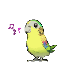 Moving Parakeet