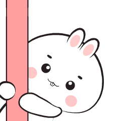 Adorable Rabbit 3 : Animated Stickers