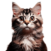 Cute cat chatting in cat language!