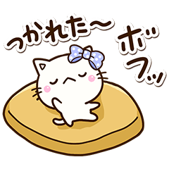 Chibi White cat49